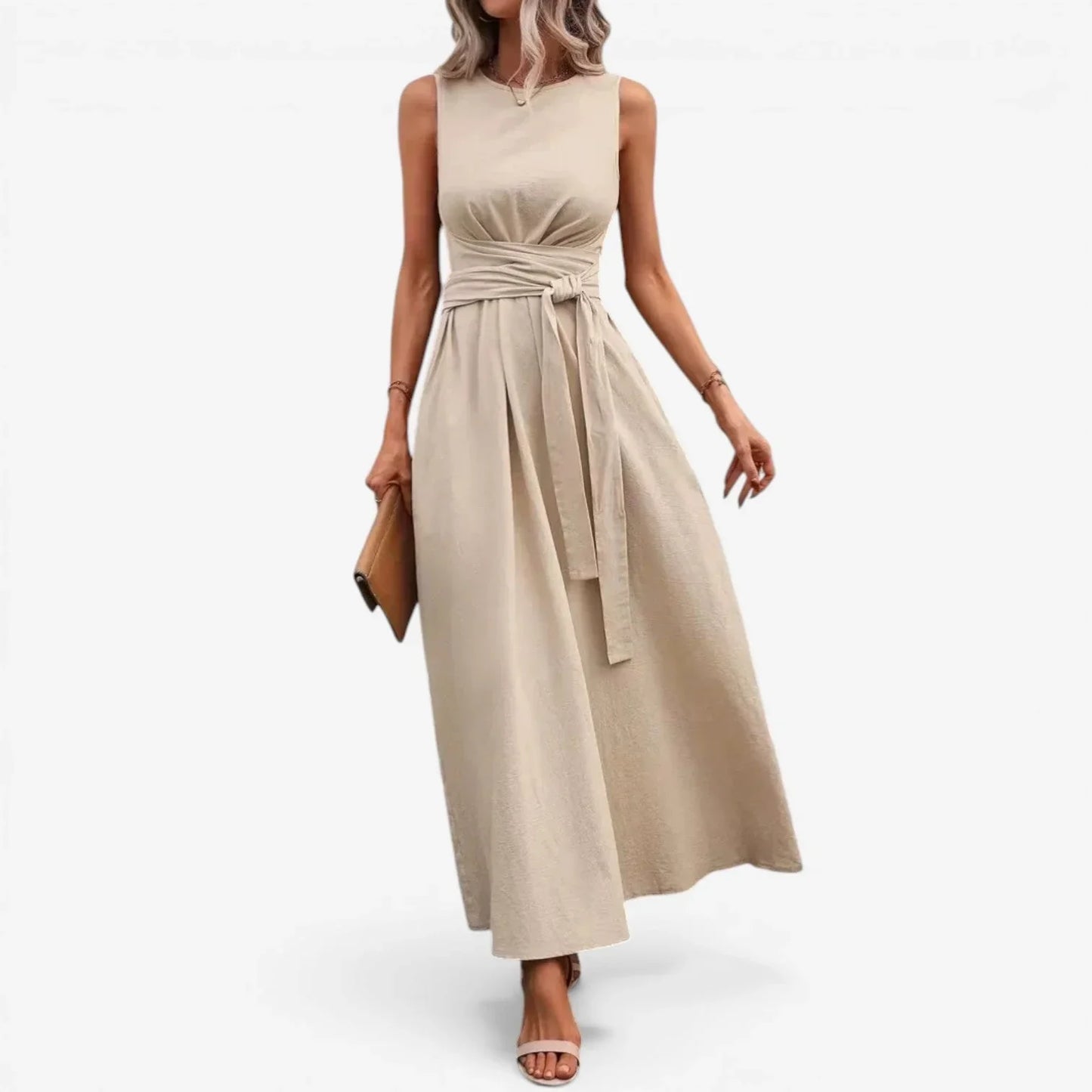 Federica Vidotto™ Feminine Sleeveless Summer Dress for All-Day Comfort