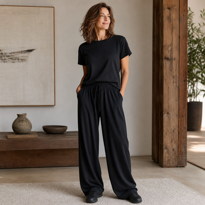 Felicia Bottini™ Soft Turtleneck Lounge Set for Polished Comfort