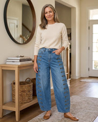 Felicia Brentani™ High Waisted Wide Leg Jeans, Effortlessly Stylish