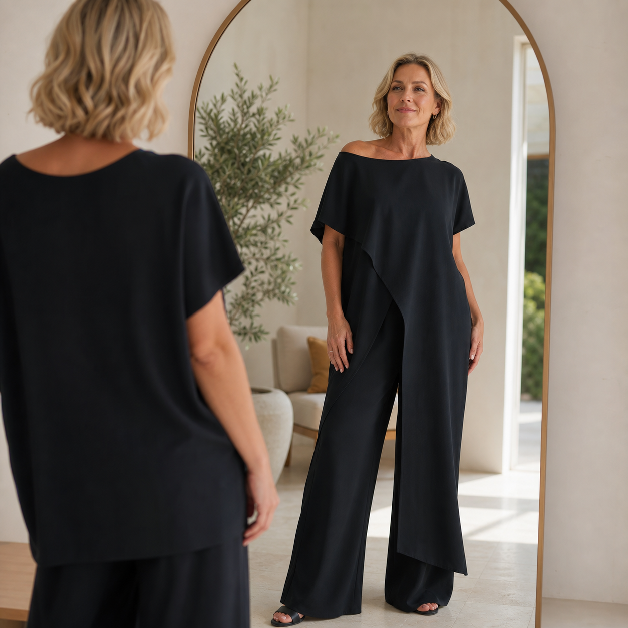 Felicia Zighi™ Breathable Matching Set for Effortless Style