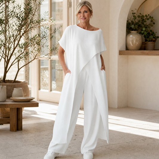 Felicia Zighi™ Breathable Matching Set for Effortless Style