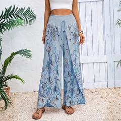 Fernanda Bottini™ Flowy Printed Wide Leg Pants