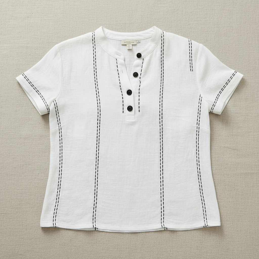 Fiammetta Brambati™ Breathable Figure-Flattering Everyday T-shirt