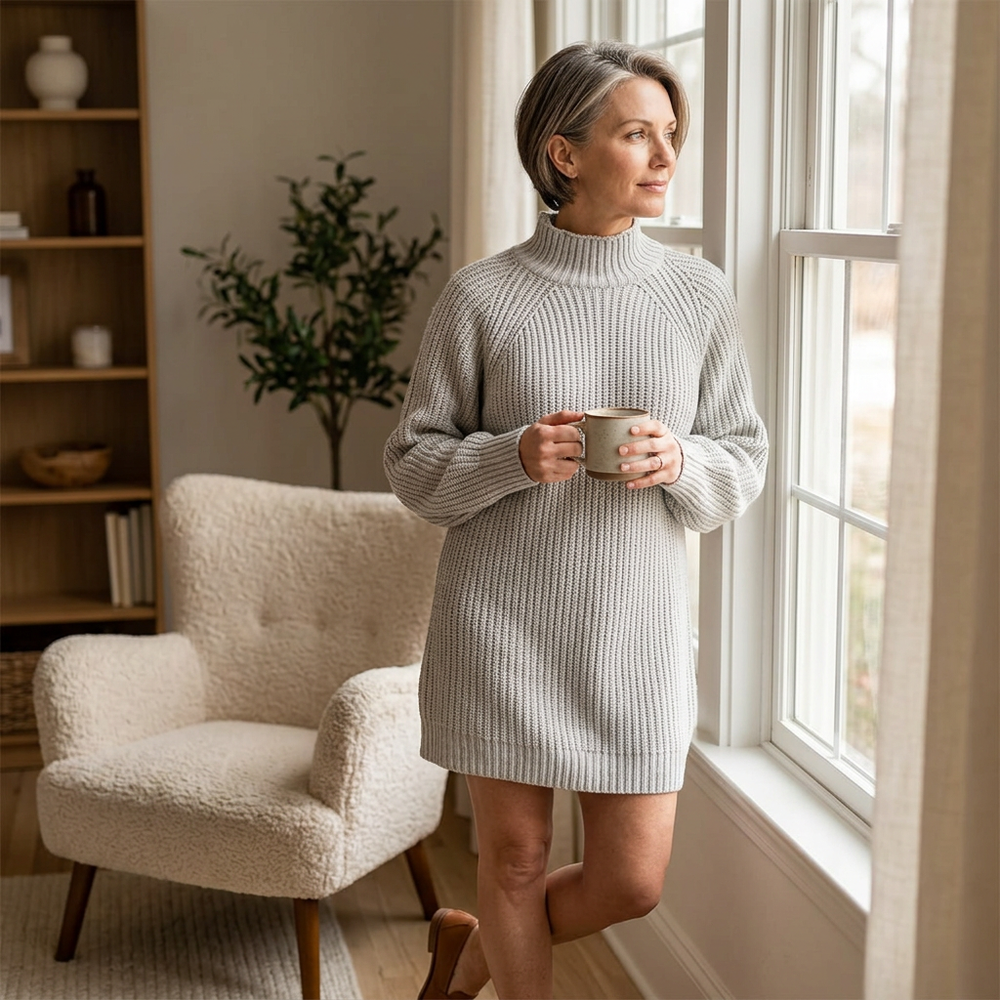 Fiammetta Catania™ Cozy Turtleneck for Effortless Elegance