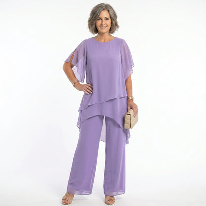 Flavia Sinetti™ Flattering Feminine Dress - full length gallery view