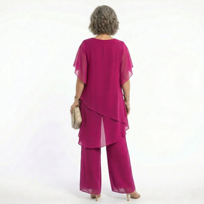 Flavia Sinetti™ Flattering Feminine Dress - back view gallery image