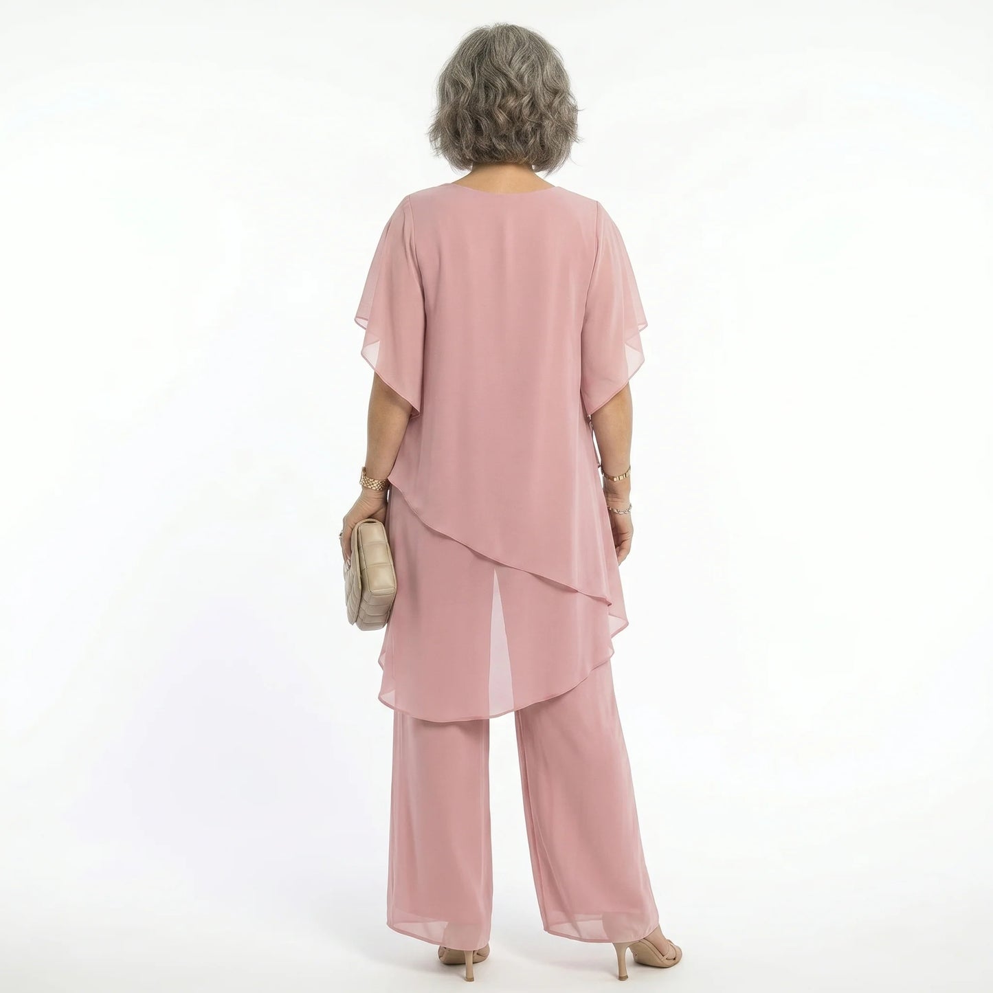 Flavia Sinetti™ Flattering Feminine Dress - wearing style gallery view