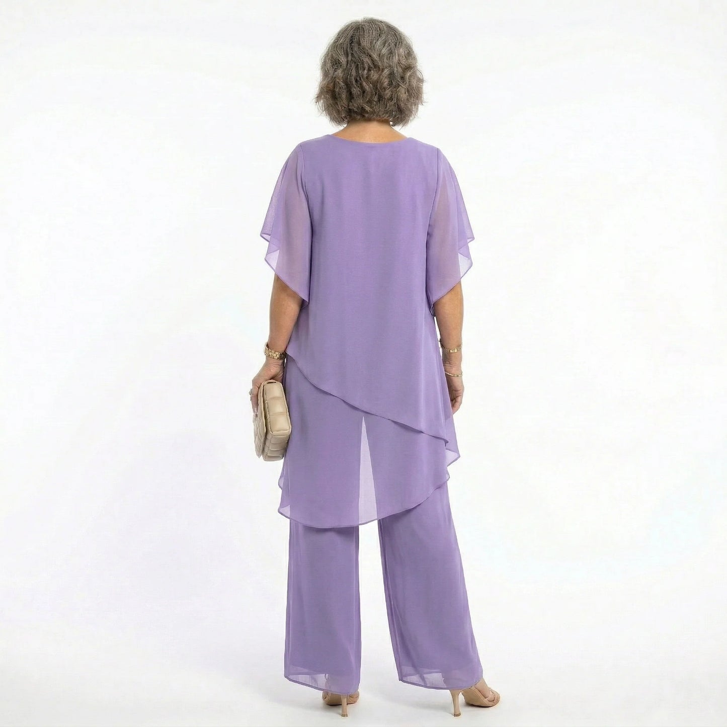 Flavia Sinetti™ Flattering Feminine Dress - fabric detail gallery view