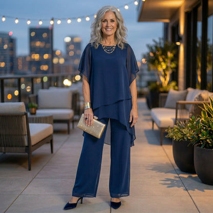 Flavia Sinetti™ Flattering Feminine Dress - silhouette gallery view