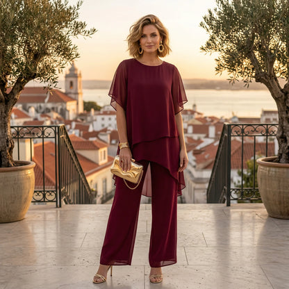 Flavia Sinetti™ Flattering Feminine Dress - hem detail gallery view