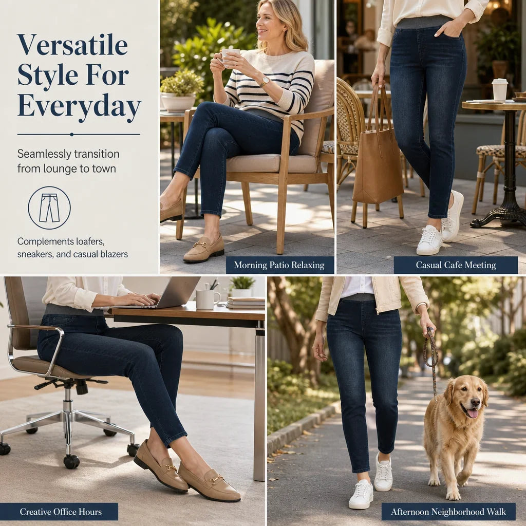 Flexella Prime™ Stretch Jeans for All-Day Comfort