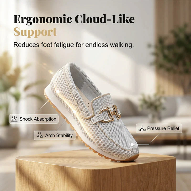 FlexiArch Pro+™ Breathable Mesh Loafers for Pain-Free Walking