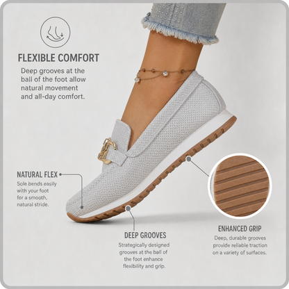 FlexiArch Pro+™ Breathable Mesh Loafers for Pain-Free Walking