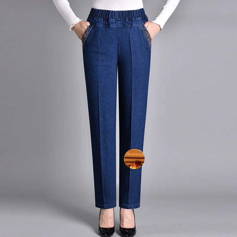 FlexiFit™ Comfortable Women's Jeans with Pockets