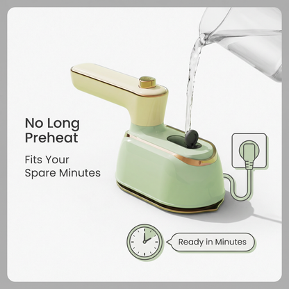 FlexSteam Pro™ Foldable Handheld Steamer for Wrinkle-Free Mornings