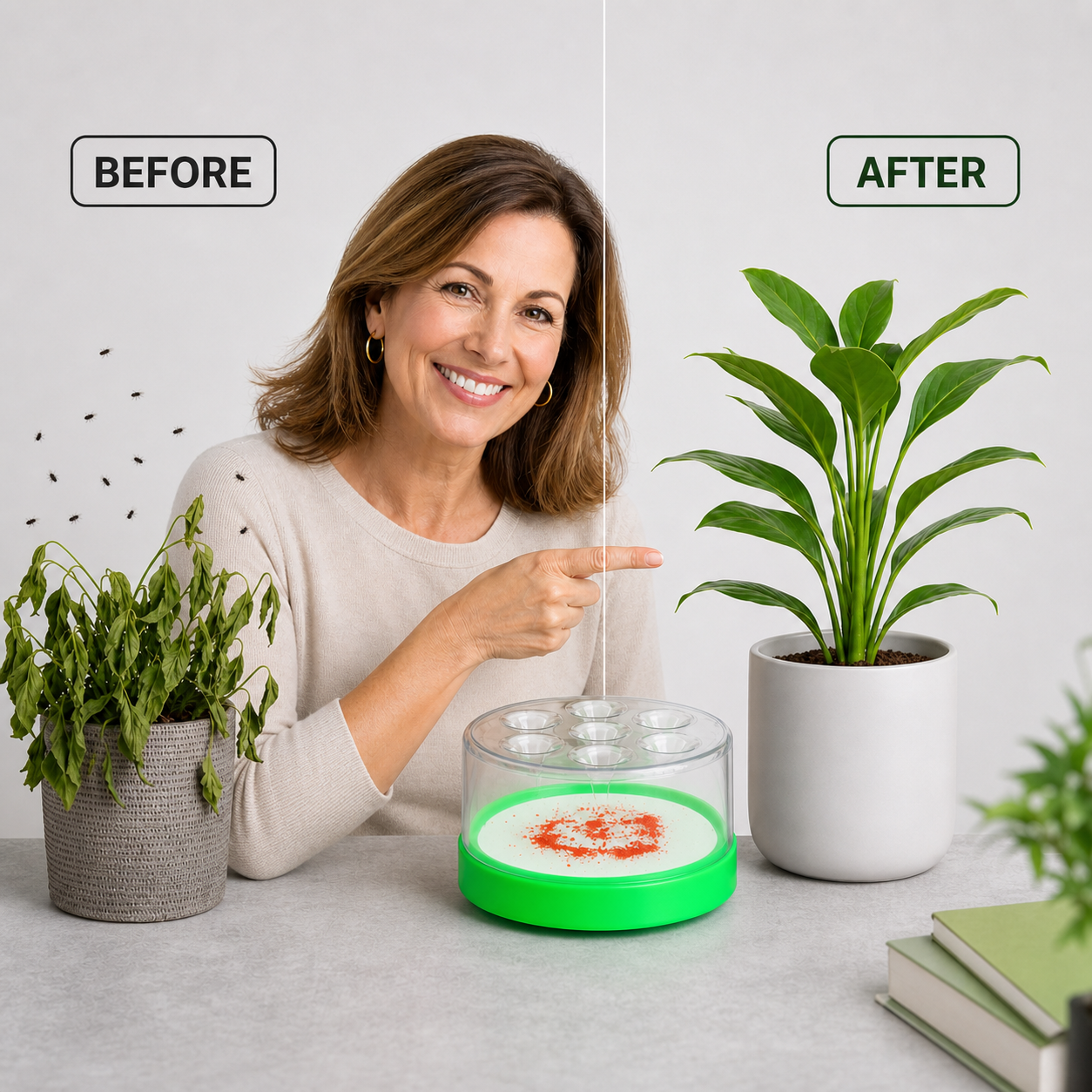 FlyAway Pro™ Reusable Fly Trap for Chemical-Free Homes