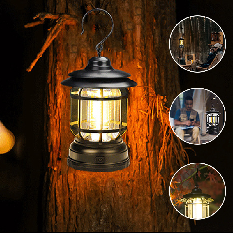 Vintage Lumina™  Portable smart retro lamp