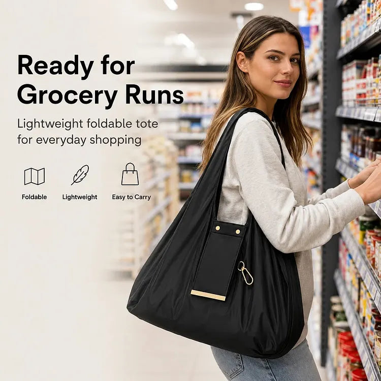 FoldKey™ Compact Keychain Tote for Everyday Carry