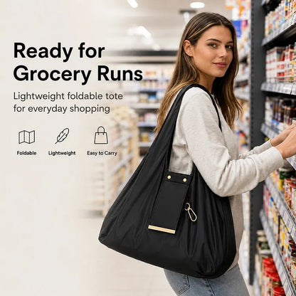 FoldKey™ Compact Keychain Tote for Everyday Carry