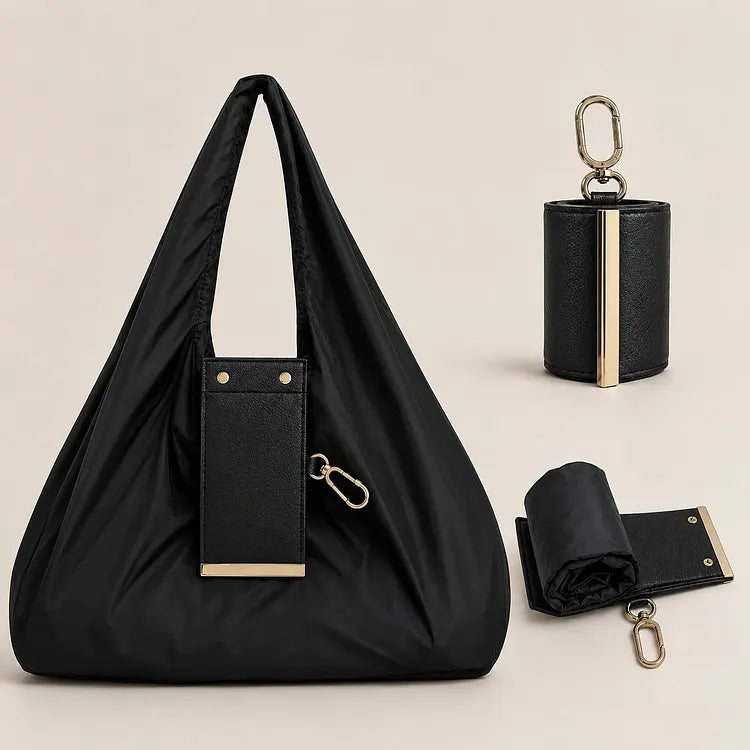 FoldKey™ Compact Keychain Tote for Everyday Carry