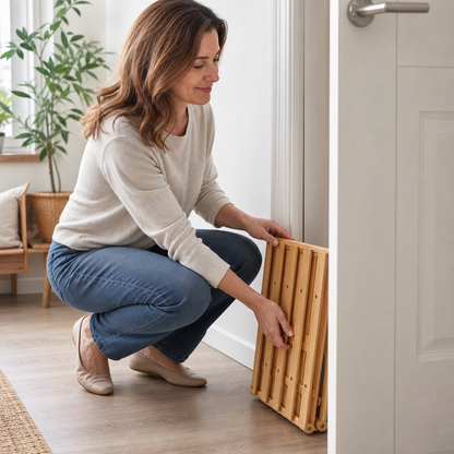 FoldNest™ Foldable Shoe Rack for Tidy Entryways