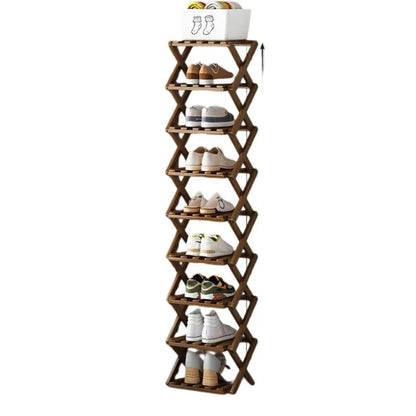 FoldNest™ Foldable Shoe Rack for Tidy Entryways