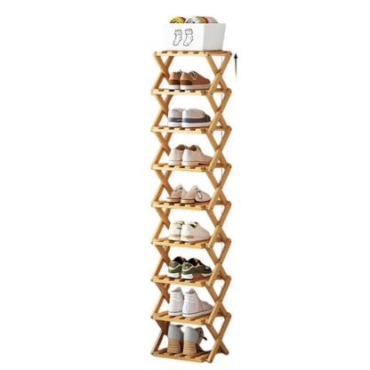 FoldNest™ Foldable Shoe Rack for Tidy Entryways