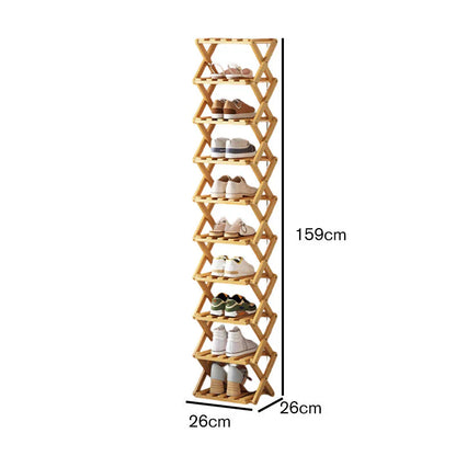 FoldNest™ Foldable Shoe Rack for Tidy Entryways