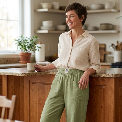 Fortunata Buongiorno™ Relaxed Loose Pants for Effortless Days