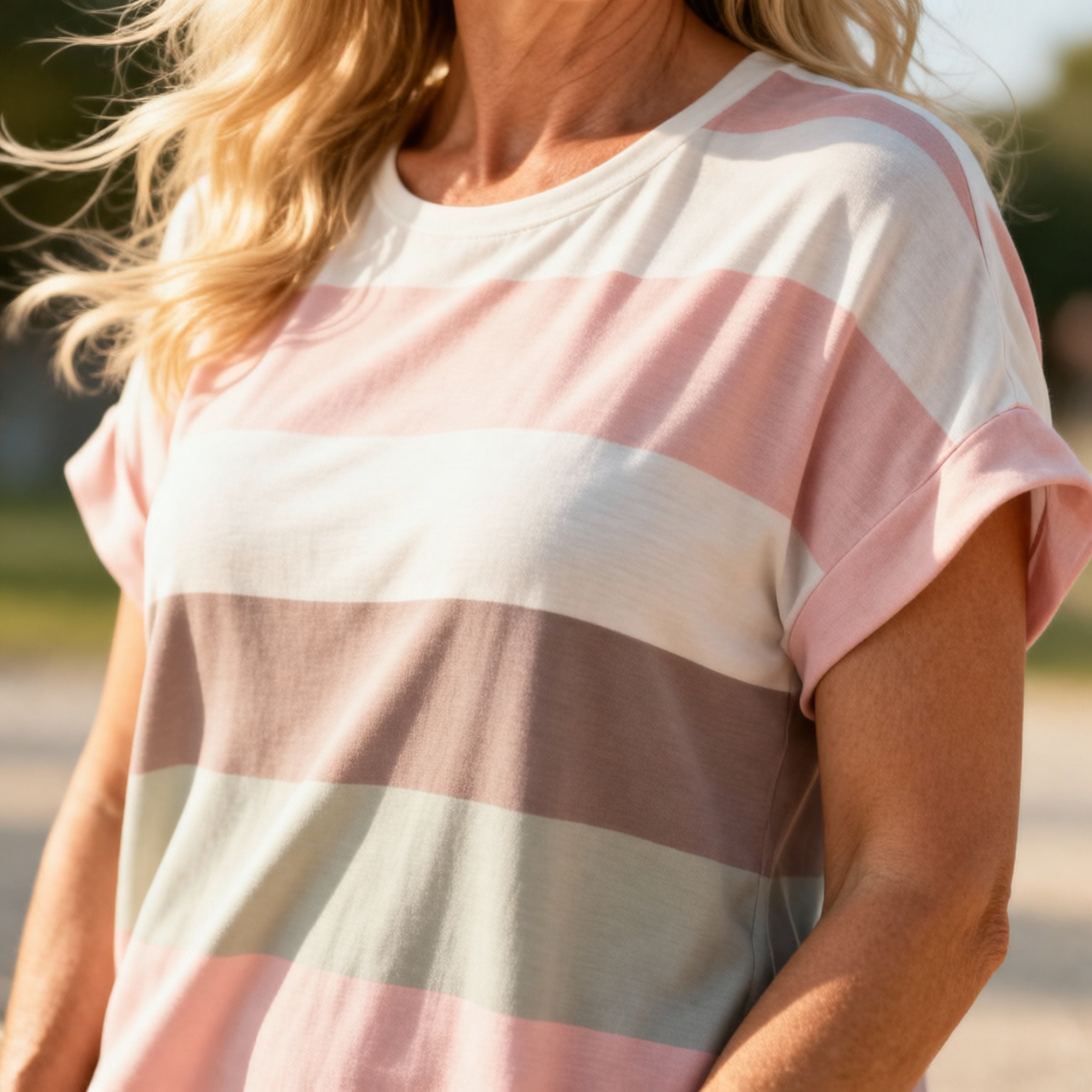 Fosca Caetani™ Effortless Round Neck Casual Dress