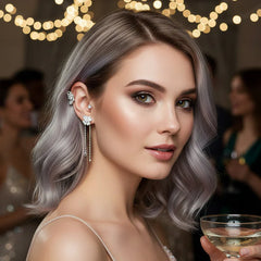 FringeZirPro™ Elegant Fringe Zircon Earrings