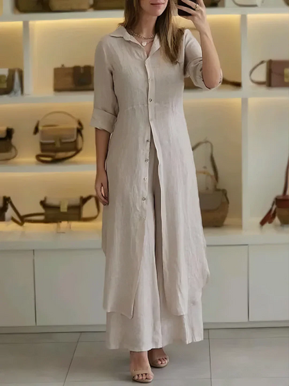 Gabriella Vacchetta™ Coordinated Two-Piece Set for Effortless Elegance