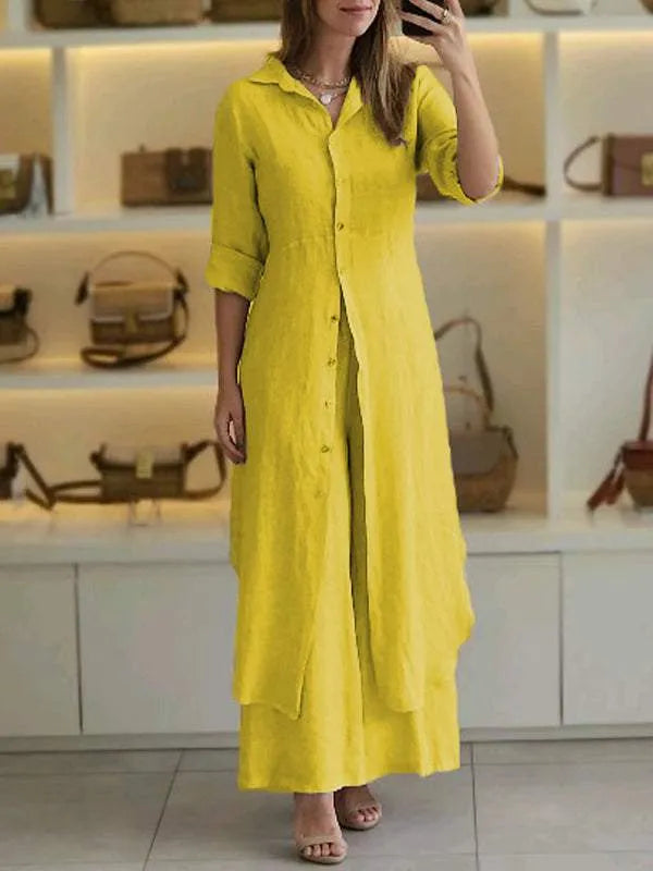 Gabriella Vacchetta™ Coordinated Two-Piece Set for Effortless Elegance