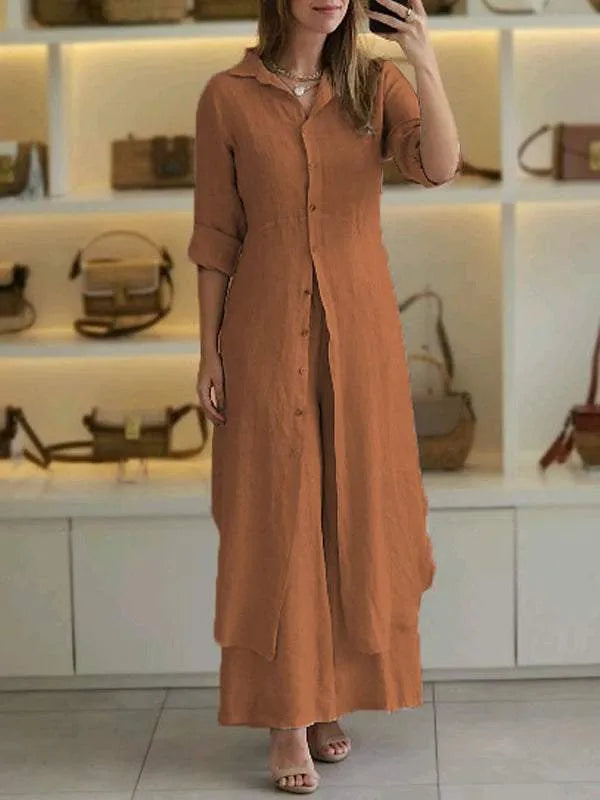 Gabriella Vacchetta™ Coordinated Two-Piece Set for Effortless Elegance
