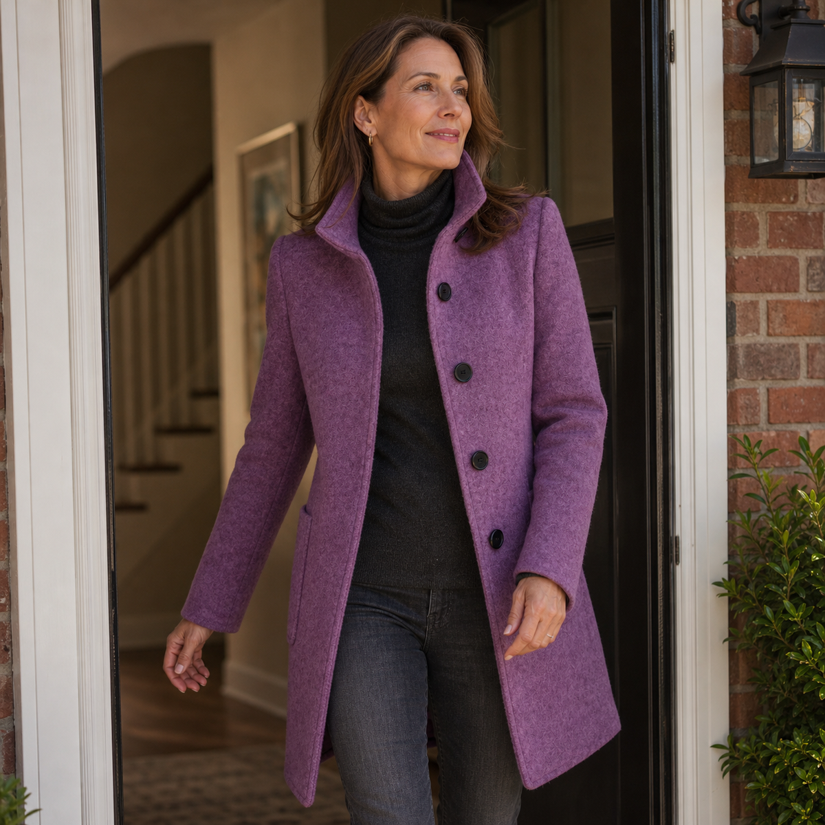 Gaetana Gorini™ Versatile Coat for Effortless Polish