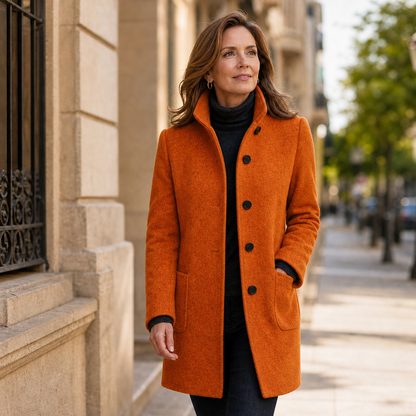 Gaetana Gorini™ Versatile Coat for Effortless Polish