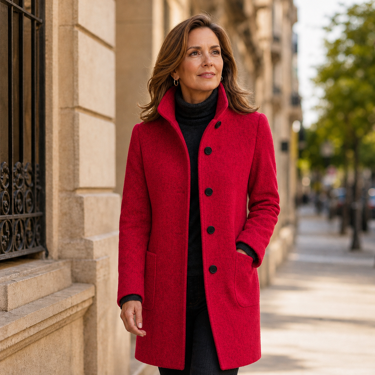 Gaetana Gorini™ Versatile Coat for Effortless Polish