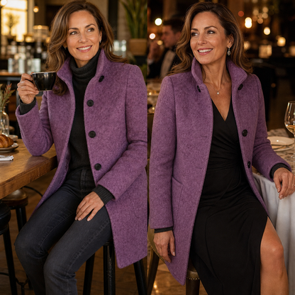 Gaetana Gorini™ Versatile Coat for Effortless Polish