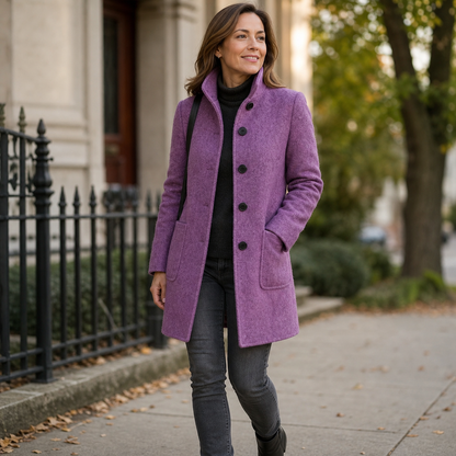 Gaetana Gorini™ Versatile Coat for Effortless Polish