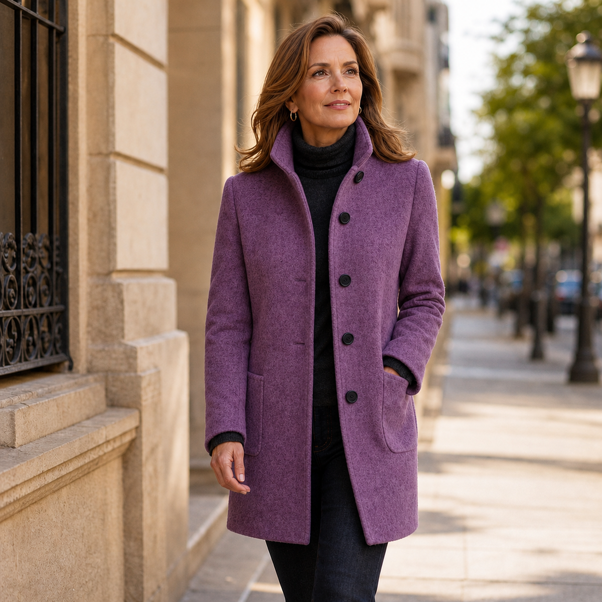 Gaetana Gorini™ Versatile Coat for Effortless Polish