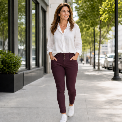 Galatea Bartolomei™ Slimming Stretch Pants for All-Day Comfort