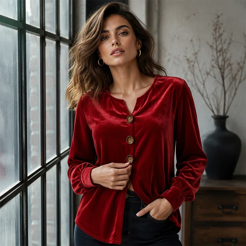 Galatea Bassetti™ Soft Blouse for Everyday Refinement