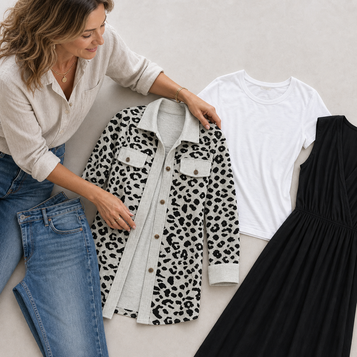 Galatea Belmonte™ Animal Print Cardigan for Effortless Layering