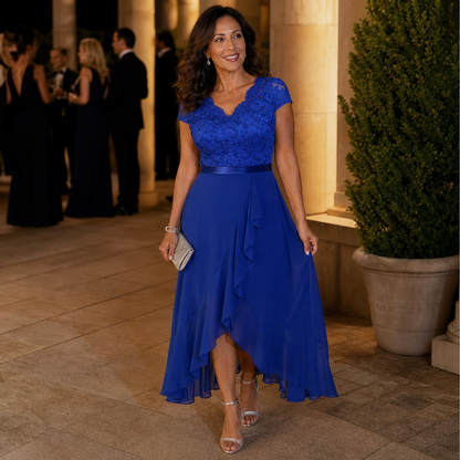 Galatea Benigni™ Elegant Lace Gown for Weddings and Galas