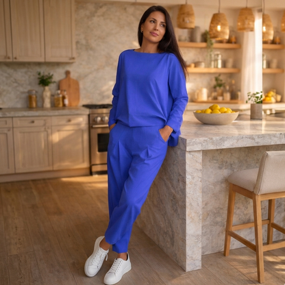 Galatea Calogero™ Relaxed Two-Piece Loungewear Set