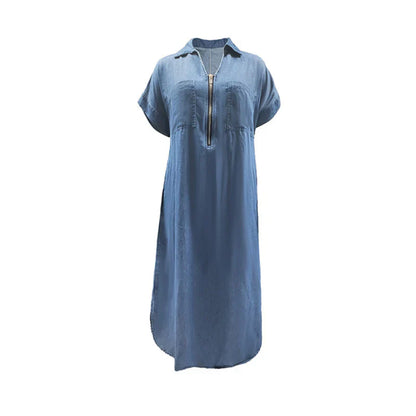 Galatea Polverini™ Effortless Shirt Dress with Pockets