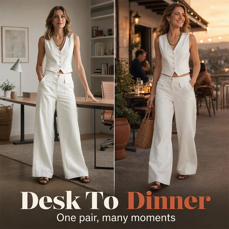 Galatea Sciacca™ Versatile Loose Trousers for Day to Evening