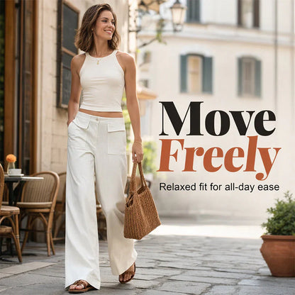 Galatea Sciacca™ Versatile Loose Trousers for Day to Evening
