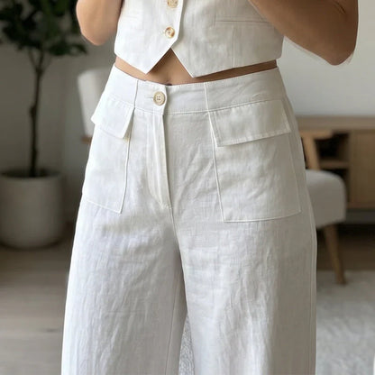 Galatea Sciacca™ Versatile Loose Trousers for Day to Evening