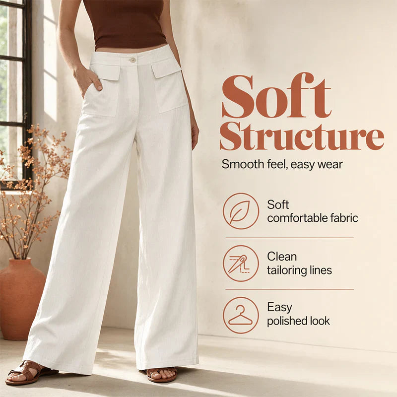 Galatea Sciacca™ Versatile Loose Trousers for Day to Evening